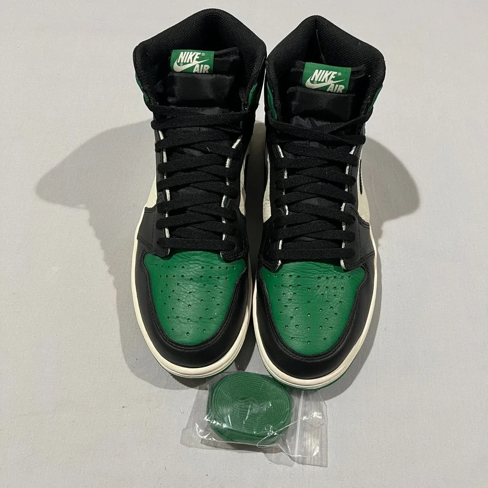 Nike Air Jordan 1 Retro High OG 555088-302 Mens Pine Green 1.0 Sneaker Shoes 11M
